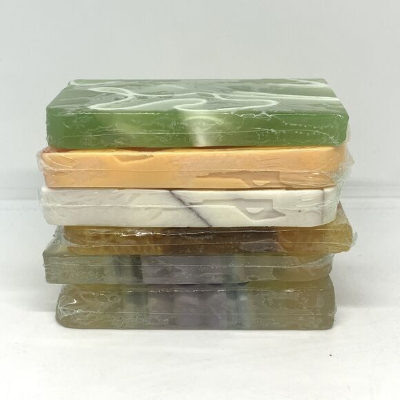 Basin Bar Bath Body Soap Assorted Scents and Colors Lot of 6 Floral Bonfire Etc. - Picture 8 of 9